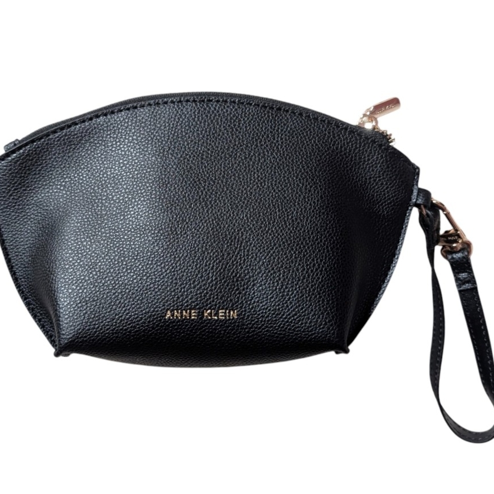 🎀Anne Klein Black Wristlet Clutch - Picture 3 of 3